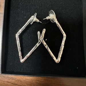 Kendra Scott Rylan Hoop in Silver